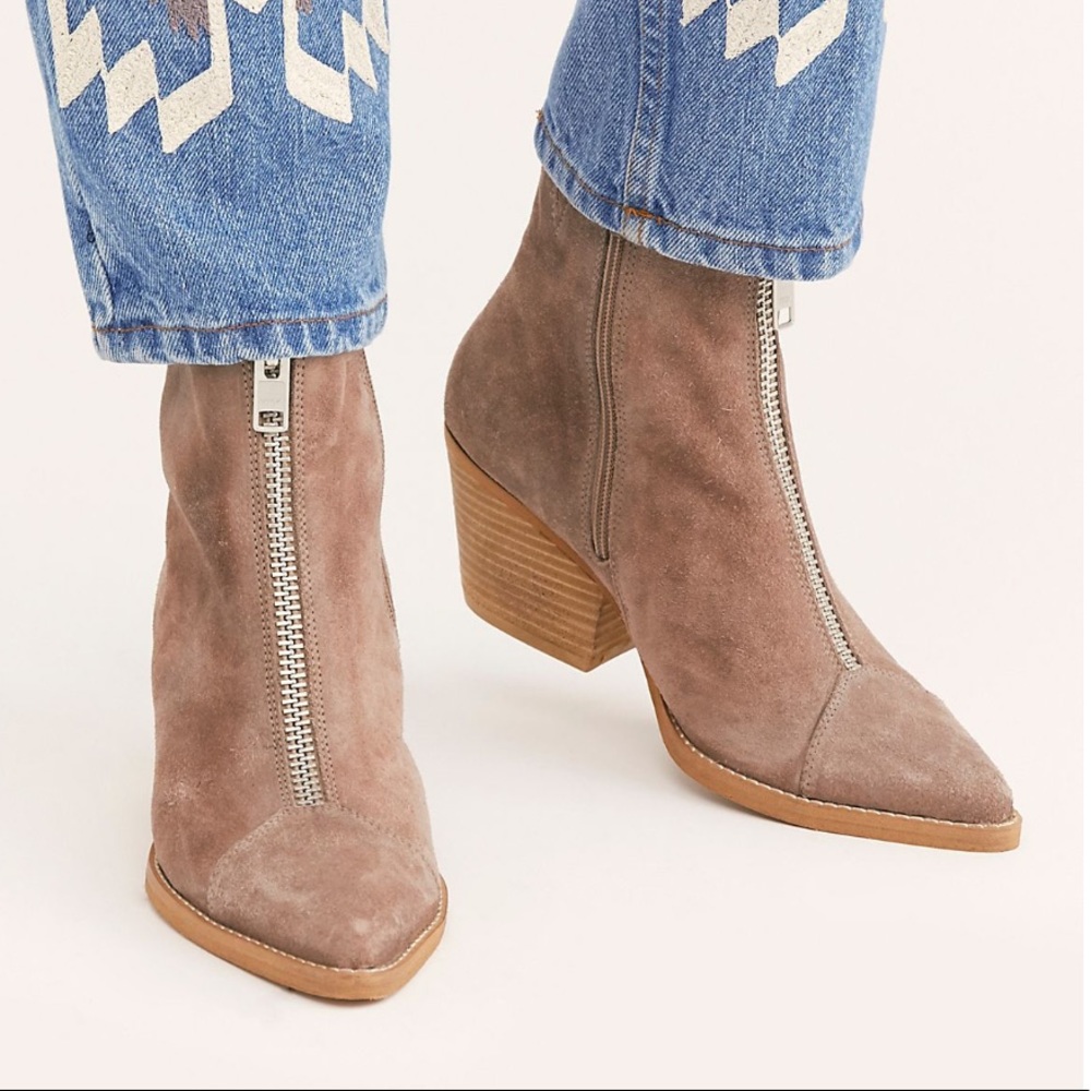Jeffrey Campbell Zip Front Bootie